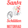 Weihnachtsmann Biker Motorrad Weihnachten