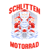 Weihnachtsmann Biker Motorrad Weihnachten