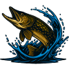 Northern Pike Fish | Customisable Edition