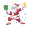 Santa Pingpong Winter Design