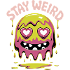 Reste monstre slime bizarre