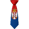 Cravate Serbie – Conception du drapeau