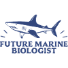 Future marine biologist student shark lover