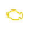 Auto Spruch lustig Motorlampe Kfz 