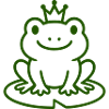 Grenouille à couronne