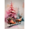 Pastel Christmas Sleigh