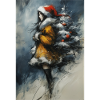 Fairytale Winter: Girl and Tree