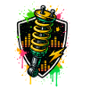 Coilover Kit Neon, Tuning Screwdriver Shirt