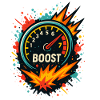 Boost Display Explosive, Turbo Tuning Shirt