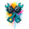 Screwdriver piston design, workshop mechanic