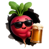 Radieschen Bier