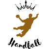 Handballathleten-Silhouette