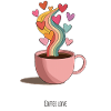 CoffeeLove Rainbow Steam