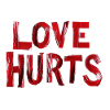 Love Hurts Red Tapes