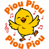 Chick Piou-Piou Happy Dancer