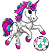 Fussball Einhorn