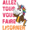 Licorne Rebelle Humour