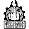 Mittelfinger Stinkerfinger 24h Service Design Grau