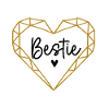 Beast Polygon Heart Minimal Best Friends