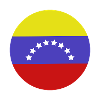 Venezuela round flag