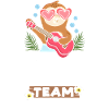 Hawaiian Ukulele Uke Sloth Sloth