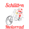 Noël Père Noël motard motard