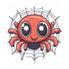 Boy loves spiders – cute spider