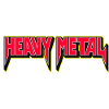 Heavy Metal Neon Red Logo