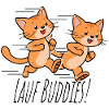 Run Buddies! Cute Cat Run Team!