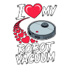 I Love My Saugroboter Saugerroboter