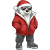 Polar Bear Christmas Winter