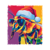 Bee Christmas Portrait