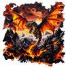 Dragon Fire Gothic Mysticism Mythology Creature