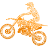Motocross, pilote de motocross, motocross, motocross