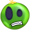 Green Anxious Lime Christmas Ball