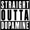 Dopamin-Boost-Fettdrucktypografie