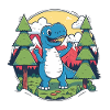 Dino-Abenteuer im Waldgebirge