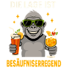Party gorilla cocktail, location drunkenness