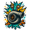 Turbo Snail Cartoon, Funny Tuning Shirt