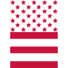 Red Flag – Stars & Stripes Design