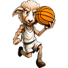 Sheep Basketball / Basketball Player Sheep