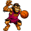 Schimpansen Basketball