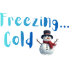 Frozen Winter Snowman