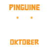 October Birthday Penguin Saying Funny