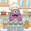 Monsterkoch backt Cupcakes