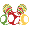 Bingo Game Bingo & Maracas Fiesta Bingo