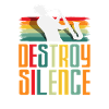 Retro saxophone saxophonist Destroy Silence