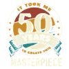 50 Years Masterpiece Anniversary Emblem