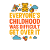 Over ItBold Childhood Struggle Message
