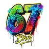 6 7 Meme – Graffiti Bruh Edition